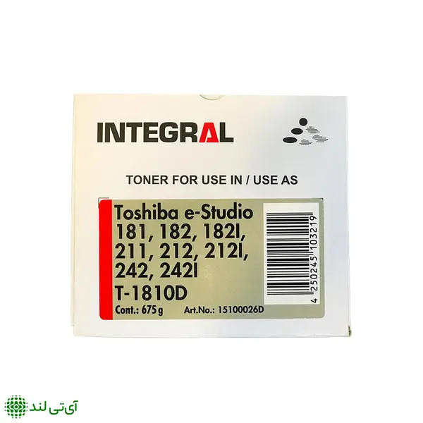 کارتریج تونر اینتگرال برای دستگاه کپی توشیبا مدل 1810