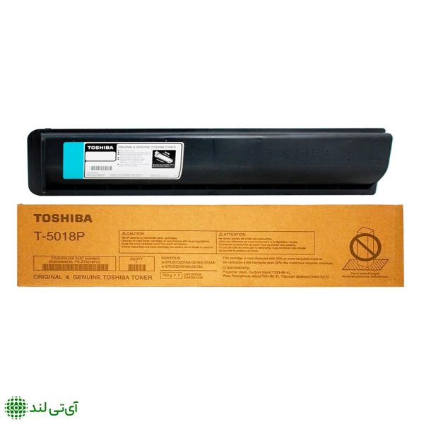 کارتریج اورجینال toshiba t-5018p از برند توشیبا همراه جعبه