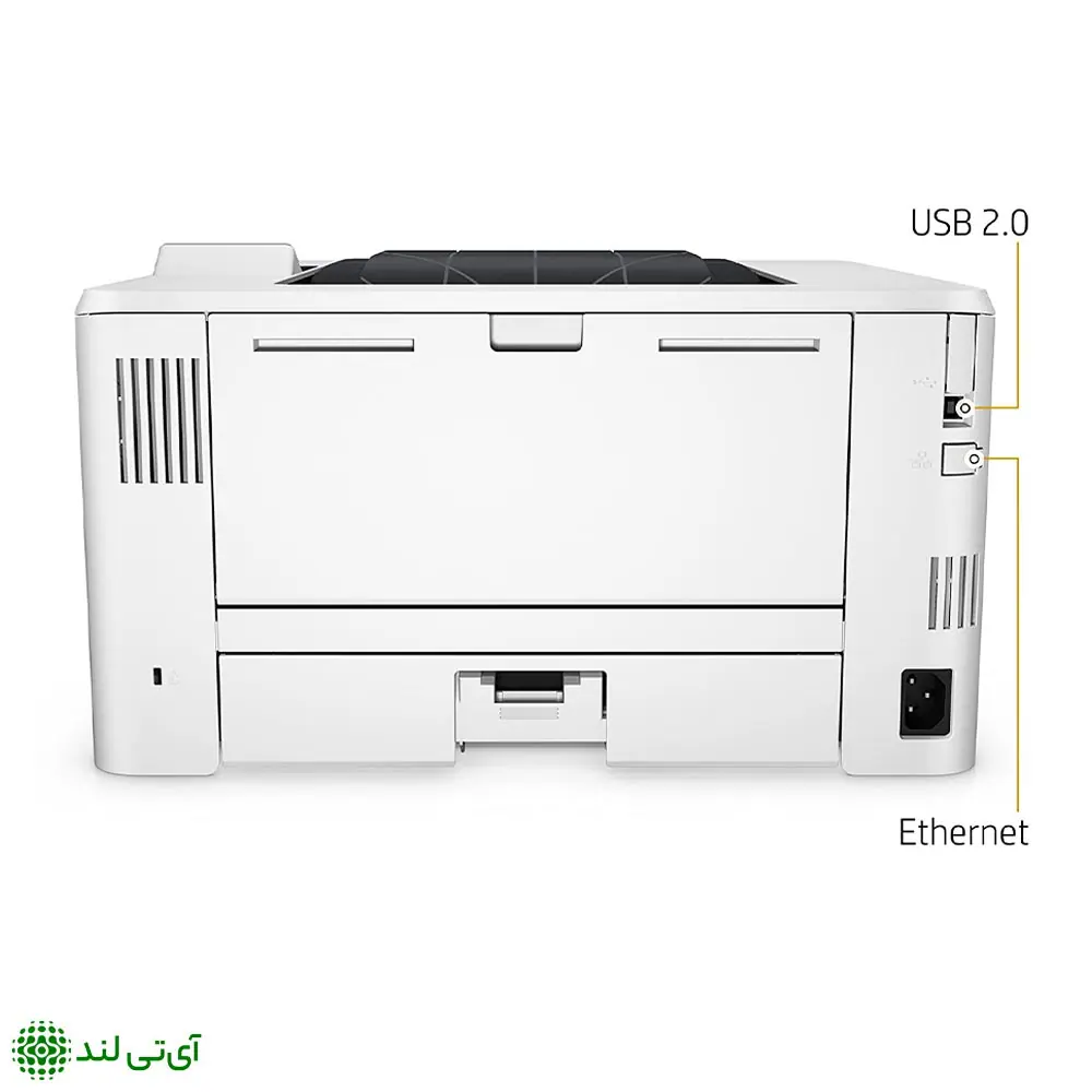 پورت های اتصال پرینتر hp 402dw