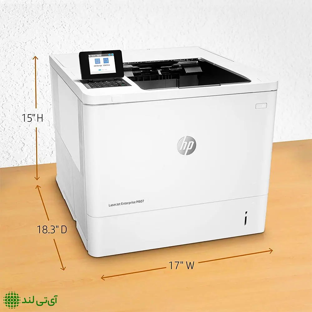 پرینتر تک کاره لیزری اچ پی مدل HP LaserJet Enterprise M607dn - تصویر 3