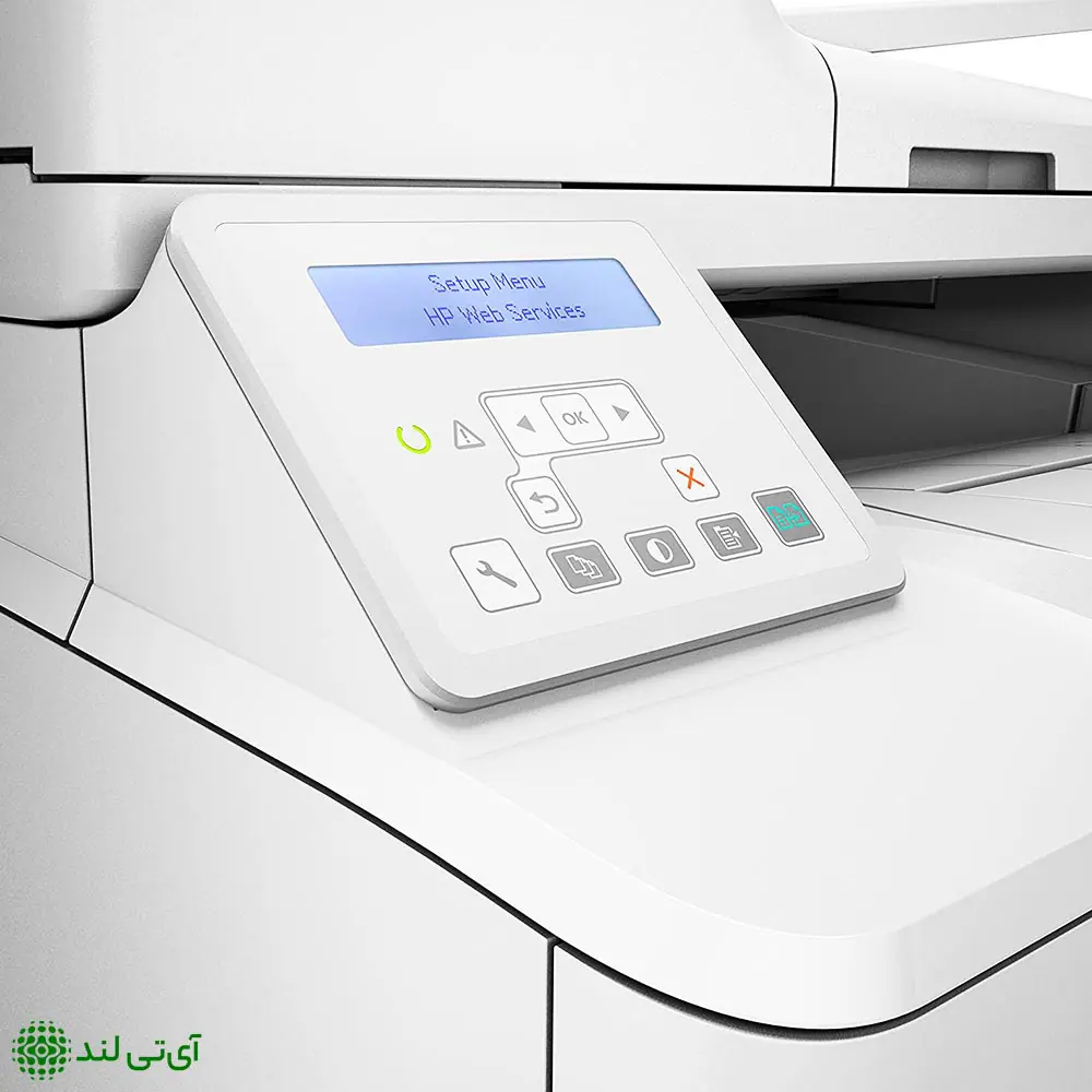 صفحه نمایش دو خطی پرینتر سه کاره hp 227sdn