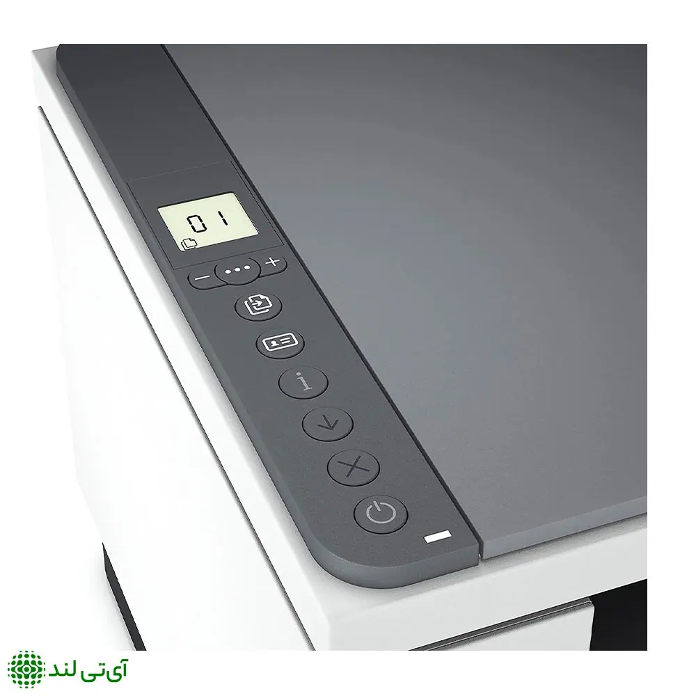 کنترل پنل و کلید های مدیریت پرینتر سه کاره HP M236D