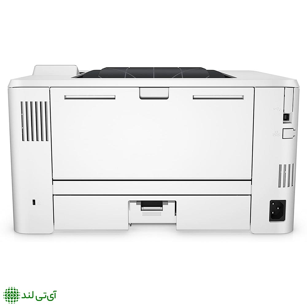m402d hp laserjet printer back