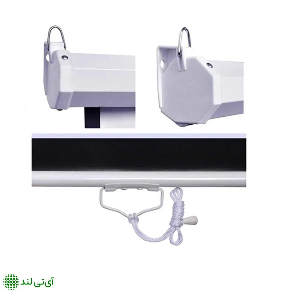 پرده نمایش ویدئو پروژکتور (دستی) برند اسکوپ در چهار سایز - تصویر 2