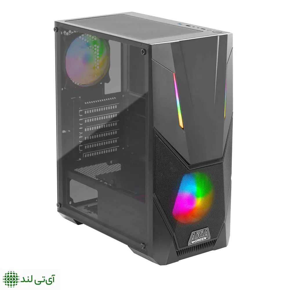کیس کامپیوتر گرین مدل ARIA - تصویر 14