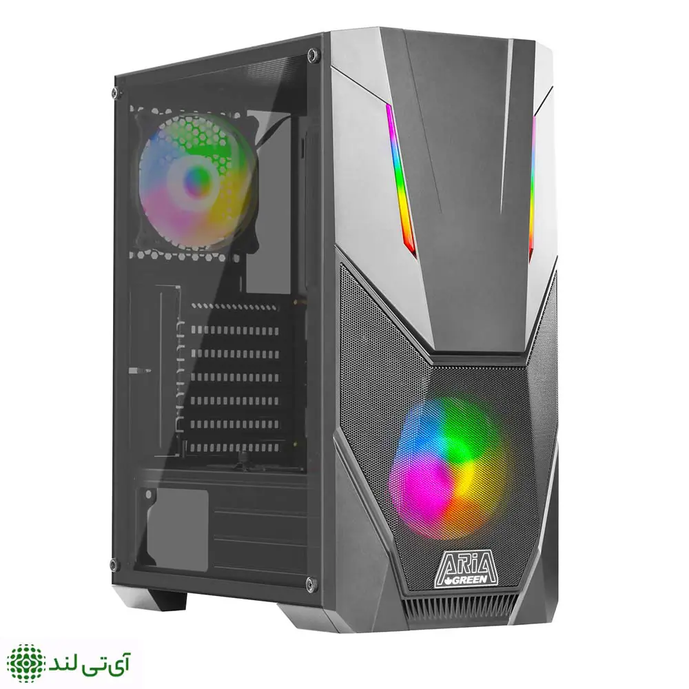 کیس کامپیوتر گرین مدل ARIA - تصویر 4