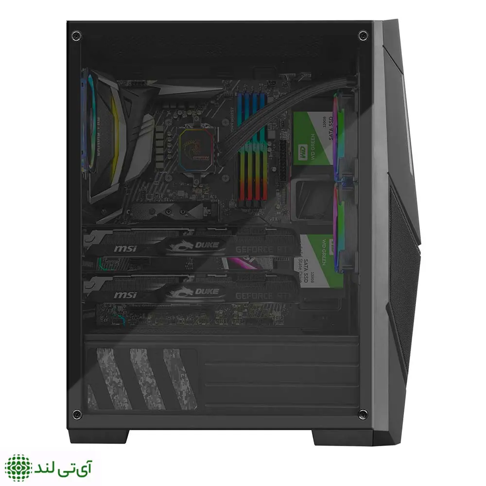 کیس کامپیوتر گرین مدل ARIA - تصویر 3