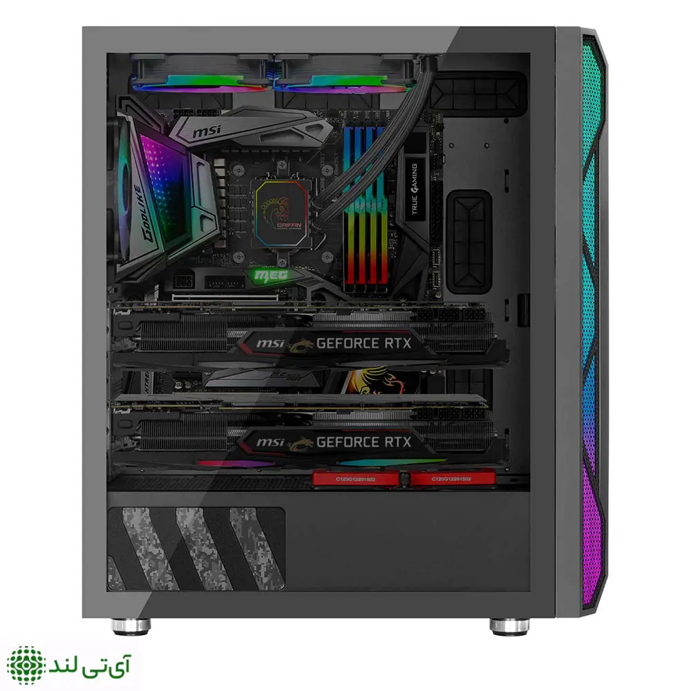 کیس کامپیوتر گرین مدل GRIFFIN G2 - تصویر 22