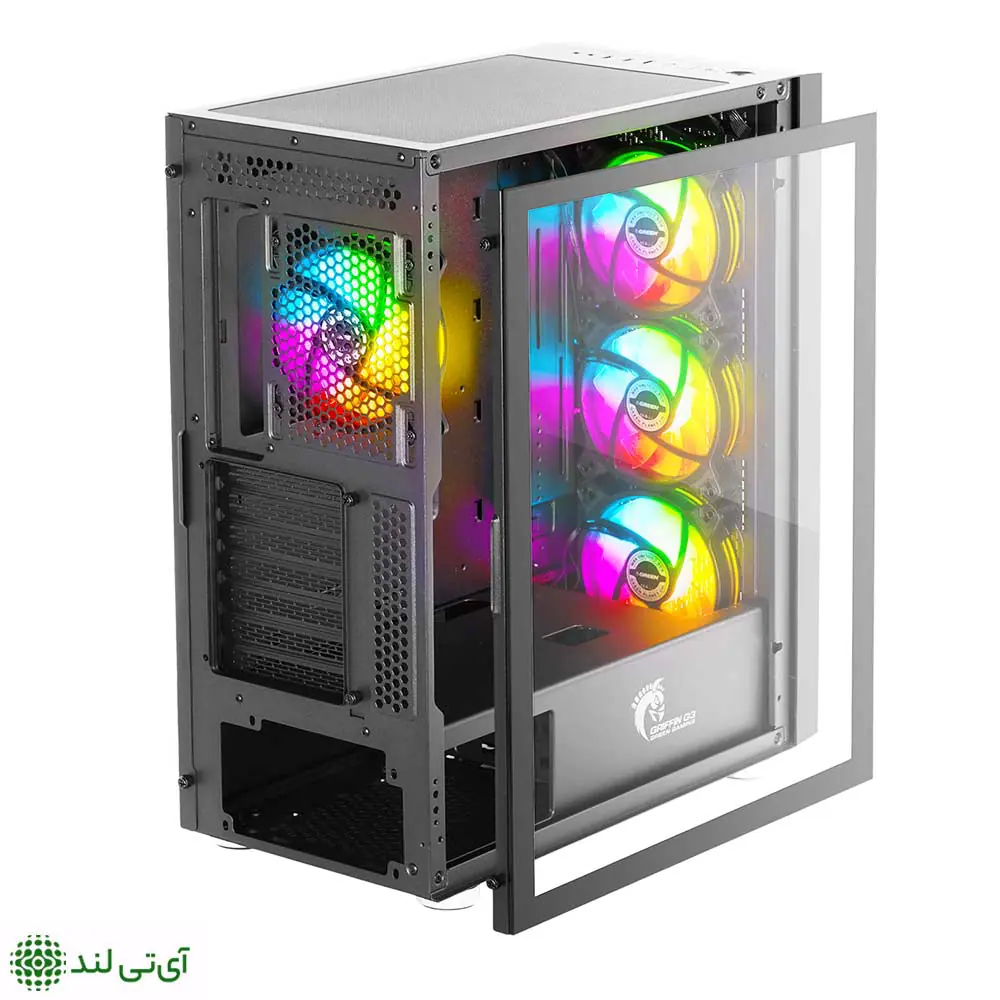 کیس کامپیوتر گرین مدل GRIFFIN G3 - تصویر 8