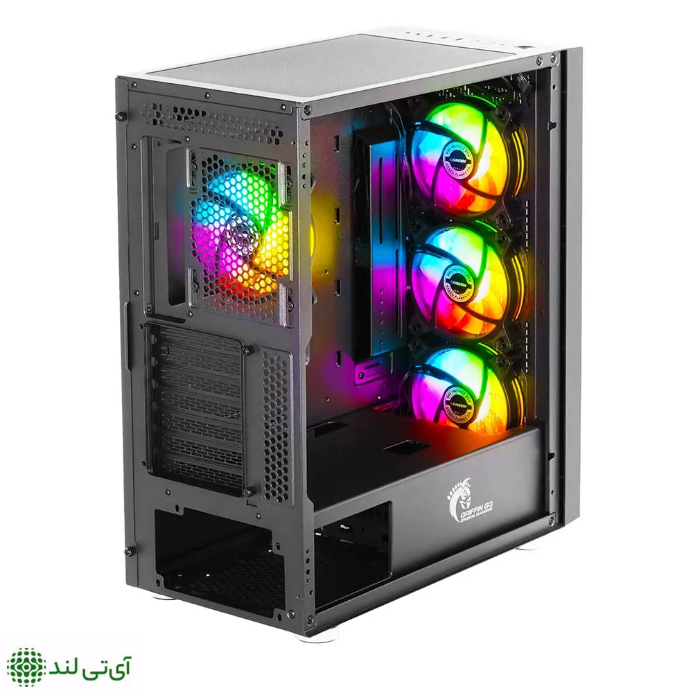 کیس کامپیوتر گرین مدل GRIFFIN G3 - تصویر 7