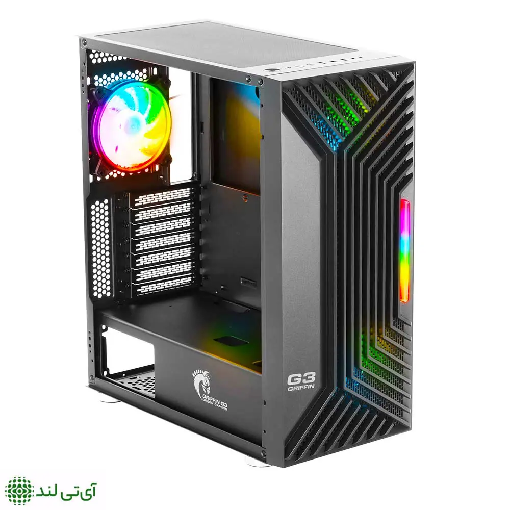 کیس کامپیوتر گرین مدل GRIFFIN G3 - تصویر 2