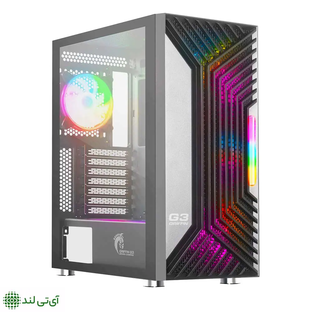 کیس کامپیوتر گرین مدل GRIFFIN G3 - تصویر 11