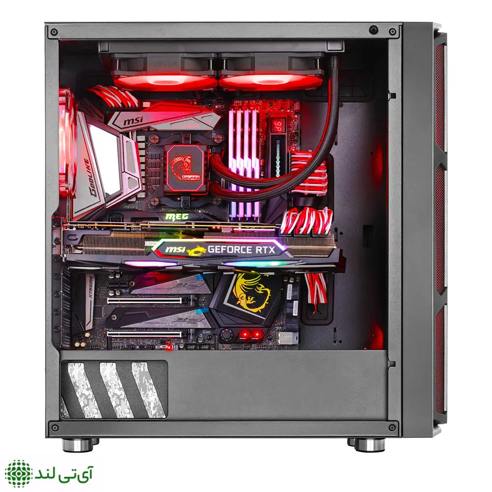 کیس کامپیوتر گرین مدل GRIFFIN G6 - تصویر 2
