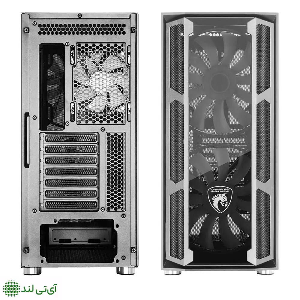 کیس کامپیوتر گرین مدل GRIFFIN G6 - تصویر 13
