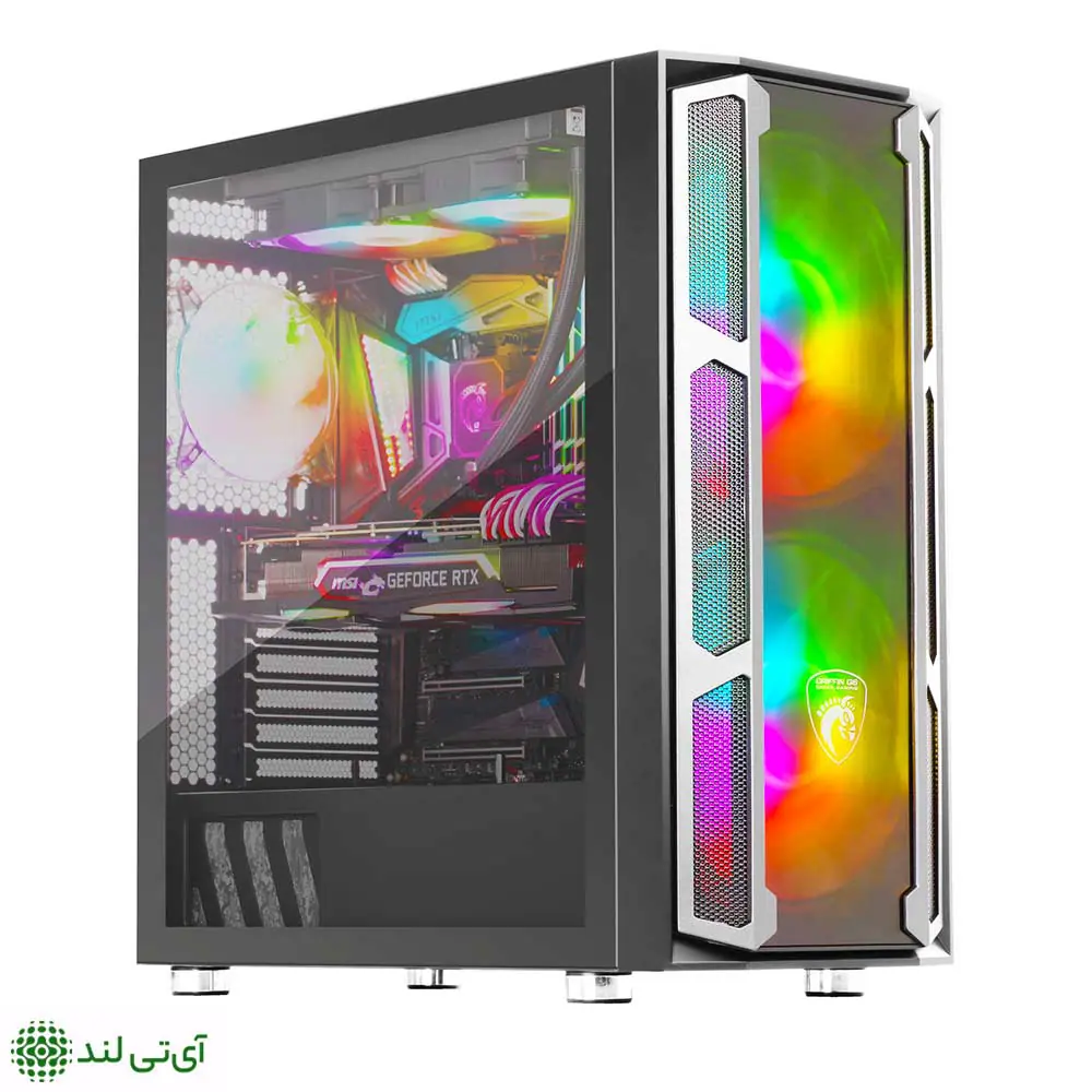 کیس کامپیوتر گرین مدل GRIFFIN G6 - تصویر 19