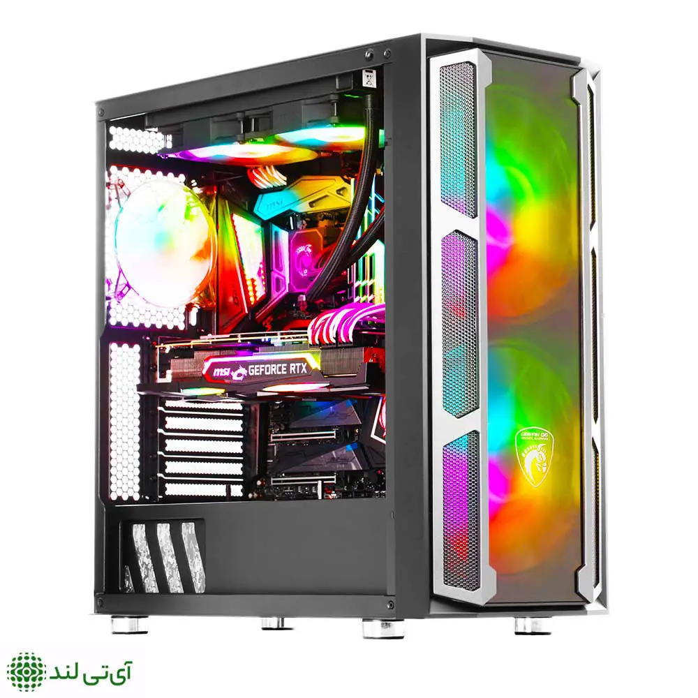 کیس کامپیوتر گرین مدل GRIFFIN G6 - تصویر 21