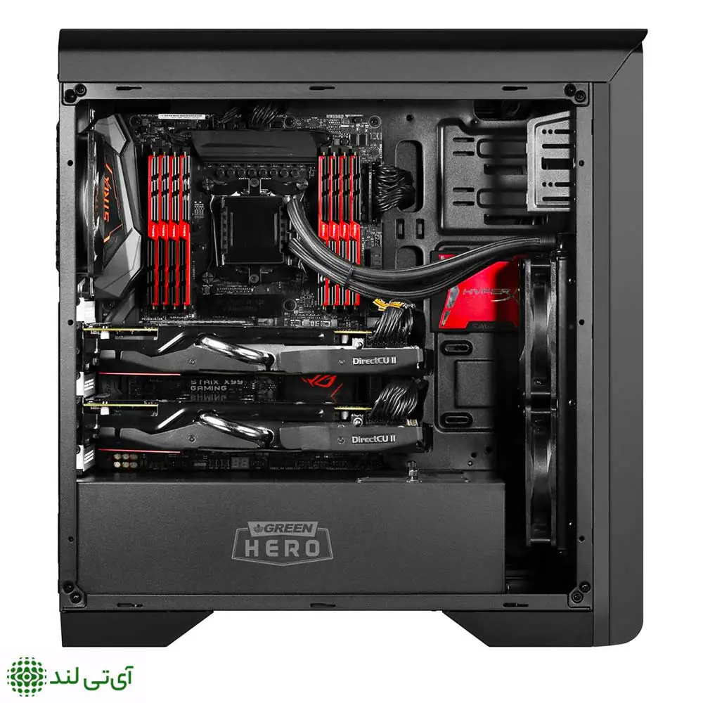 کیس کامپیوتر گرین مدل Z2+ HERO - تصویر 3