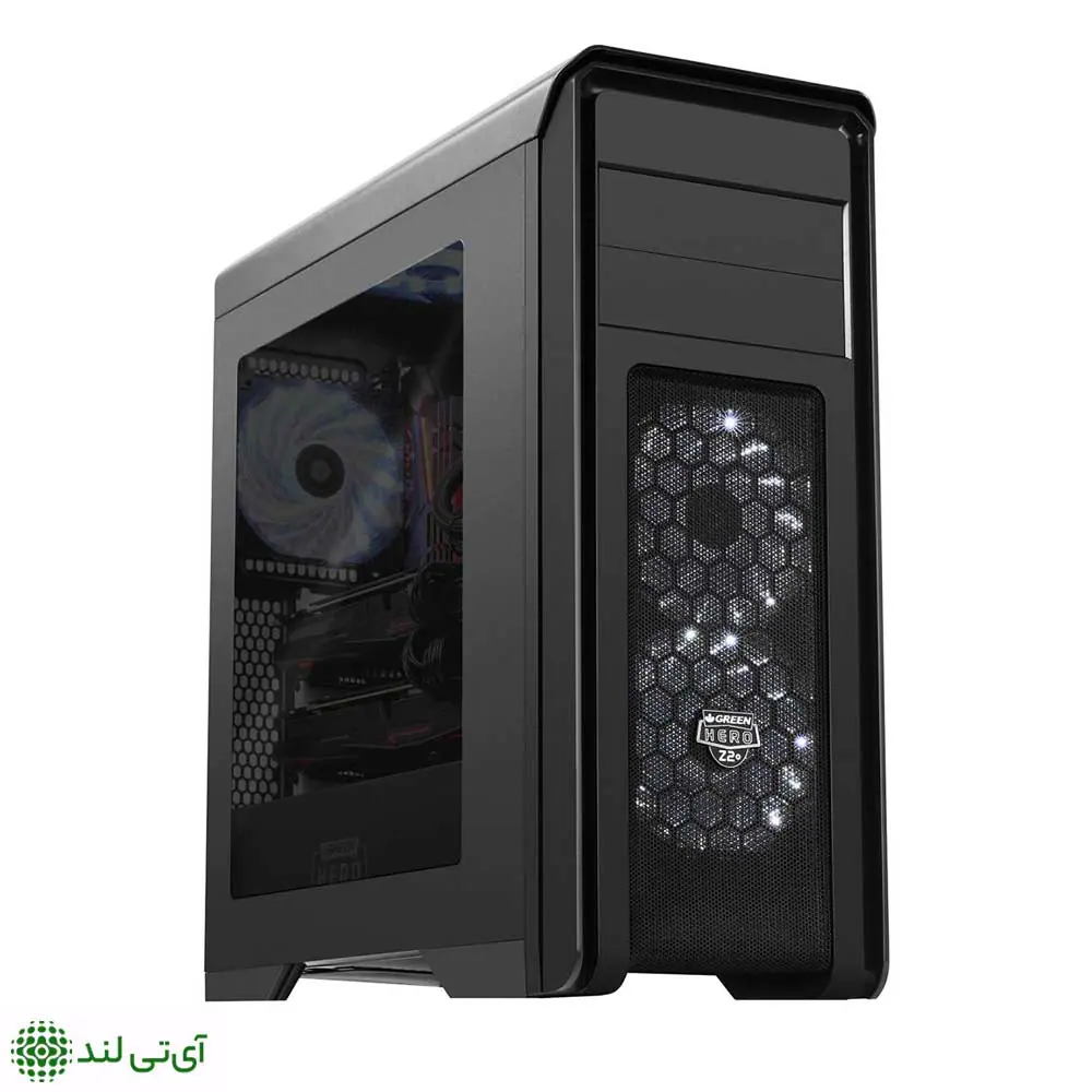 کیس کامپیوتر گرین مدل Z2+ HERO - تصویر 9