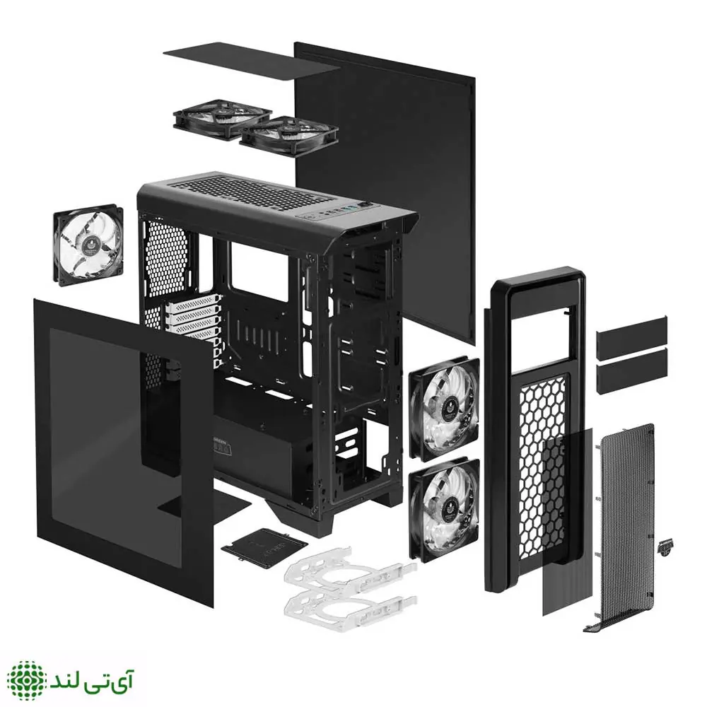 کیس کامپیوتر گرین مدل Z2+ HERO - تصویر 15