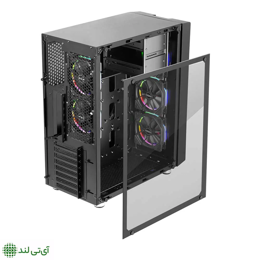 کیس کامپیوتر گرین مدل Z6 ARTEMIS - تصویر 5