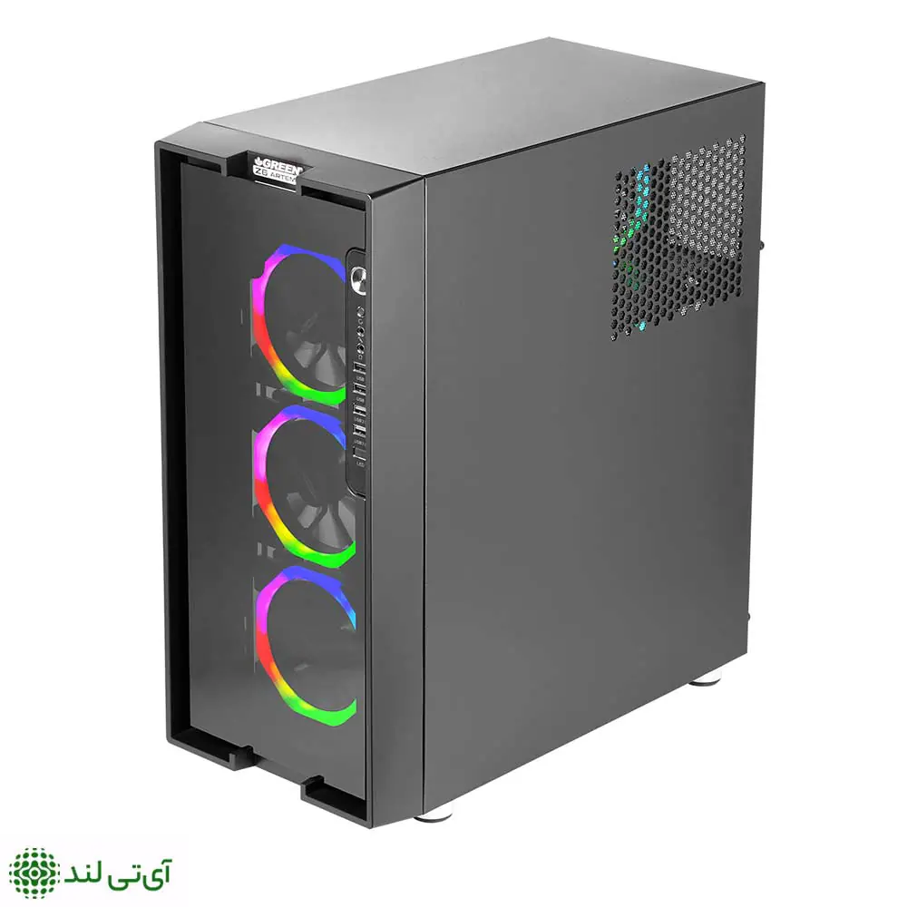 کیس کامپیوتر گرین مدل Z6 ARTEMIS - تصویر 6