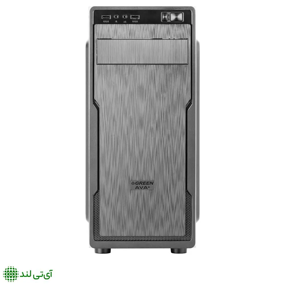کیس کامپیوتر گرین مدل ava plus
