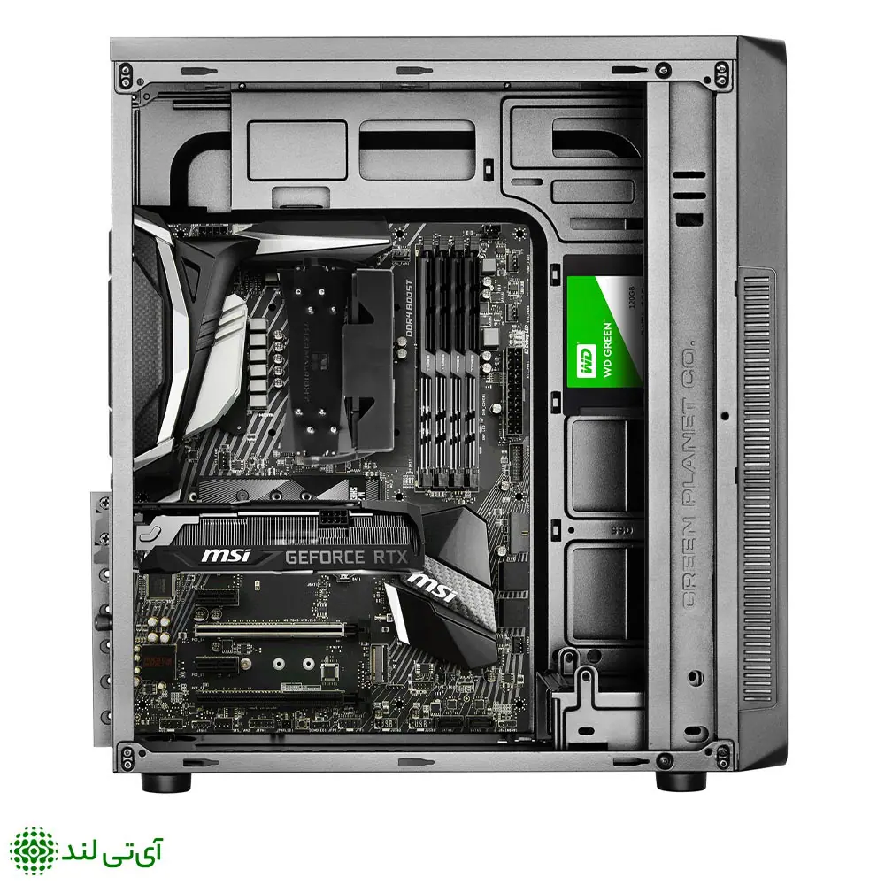 سیستم آماده و اسمبل شده داخل کیس green homa