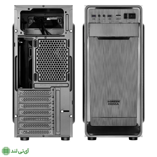 کیس کامپیوتر گرین مدل هما