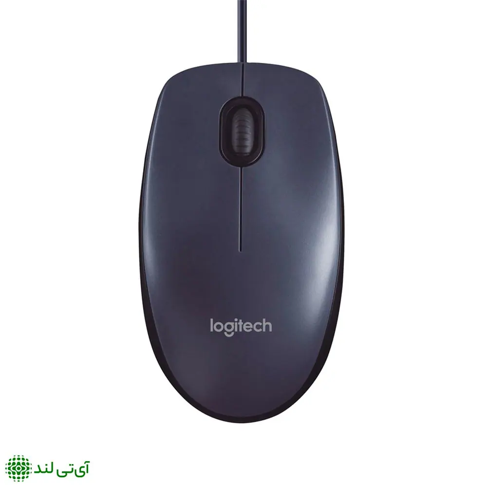 موس سیم دار logitech m100