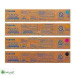 کارتریج رنگی اورجینال توشیبا مدل fc415 پک کامل cmyk