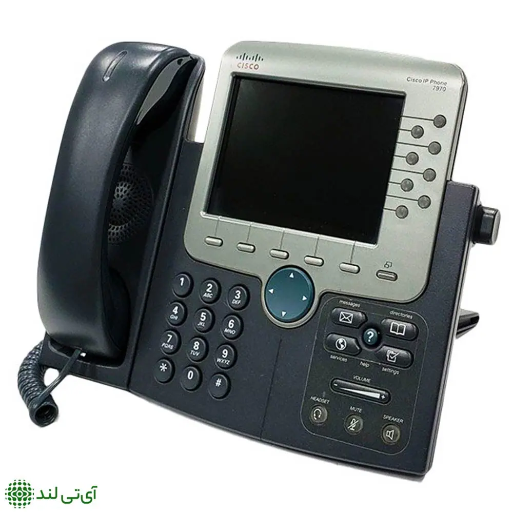 تلفن تحت شبکه سیسکو مدل Cisco 7970 - تصویر 7