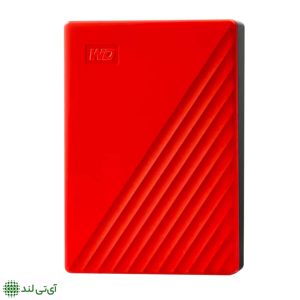 wd external hdd my passport red 4tb 5tb front