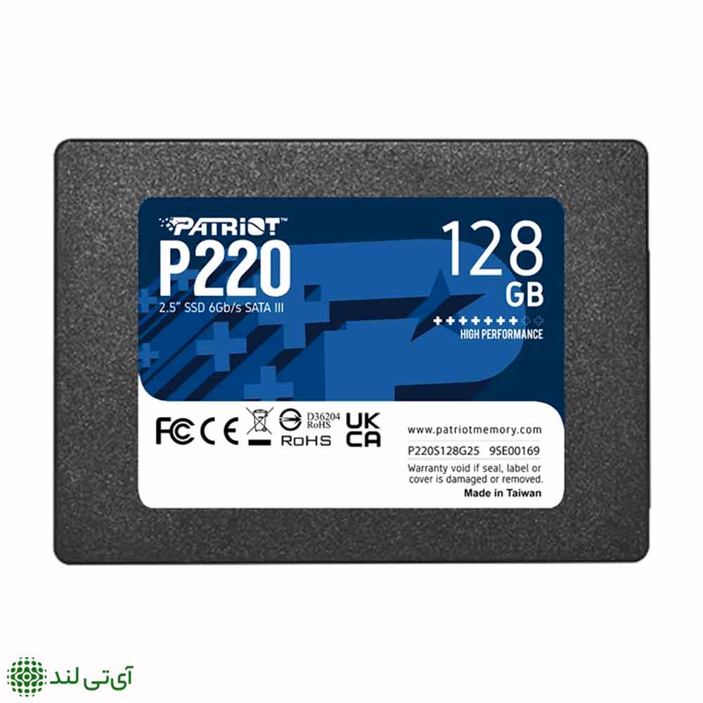 patriot ssd p220 128g front