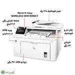 پرینتر چندکاره لیزری اچ پی مدل Hp LaserJet Pro MFP M227fdw - تصویر 3