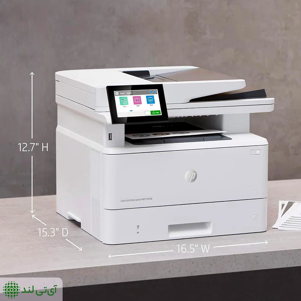 پرینتر چندکاره لیزری اچ پی مدل Hp LaserJet Enterprise MFP M430f - تصویر 6