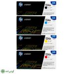 کارتریج تونر رنگی اچ پی مدل HP 124A (ست کامل)