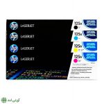 کارتریج تونر رنگی اچ پی مدل HP 125A (ست کامل)