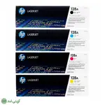 کارتریج تونر رنگی اچ پی مدل HP 128A (ست کامل)