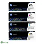 کارتریج تونر رنگی اچ پی مدل HP 201A (ست کامل)