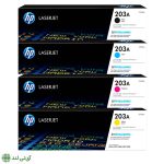 کارتریج تونر رنگی اچ پی مدل HP 203A (ست کامل)
