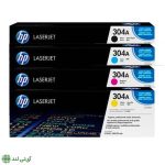 کارتریج تونر رنگی اچ پی مدل HP 304A (ست کامل)