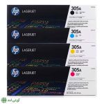 کارتریج تونر رنگی اچ پی مدل HP 305A (ست کامل)