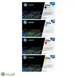 کارتریج تونر رنگی اچ پی مدل HP 504A (ست کامل)