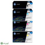 کارتریج تونر رنگی اچ پی مدل HP 645A (ست کامل)