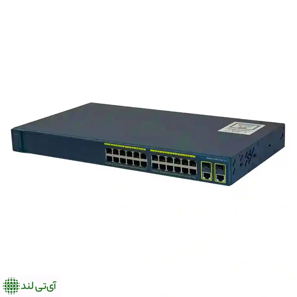 سوئیچ 24 پورت سیسکو مدل Cisco WS-C2960-24TC-L - تصویر 5