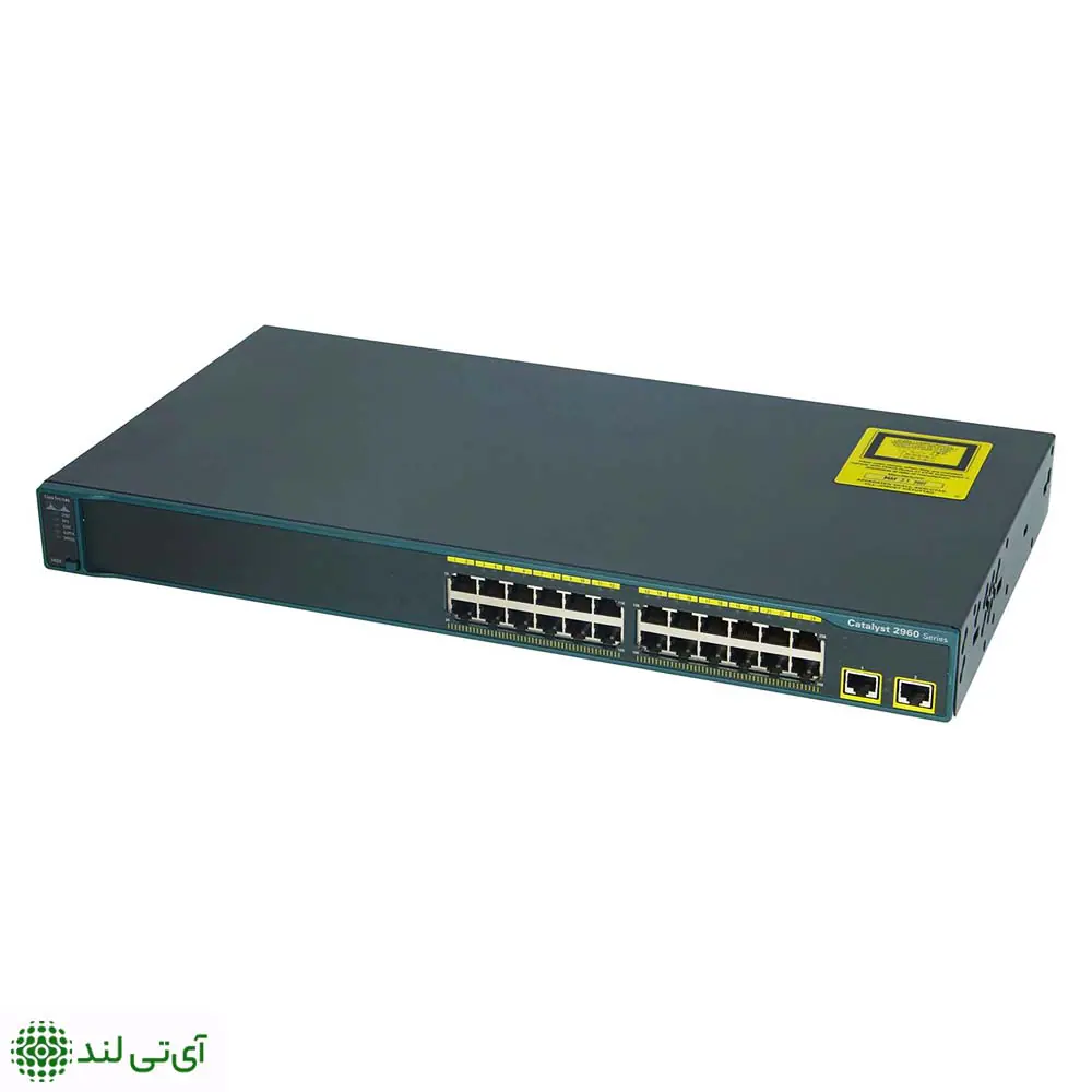 سوئیچ 24 پورت سیسکو مدل Cisco WS-C2960-24TT-L - تصویر 3