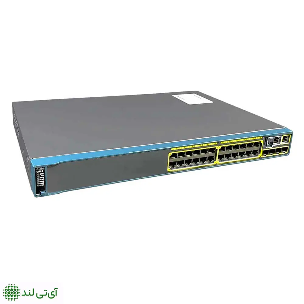 سوئیچ 24 پورت سیسکو مدل Cisco WS-C2960S-24TS-L - تصویر 3