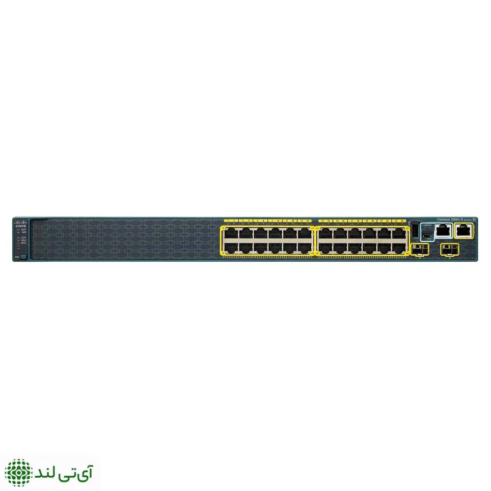 سوئیچ 24 پورت سیسکو مدل Cisco WS-C2960S-24TS-S - تصویر 4