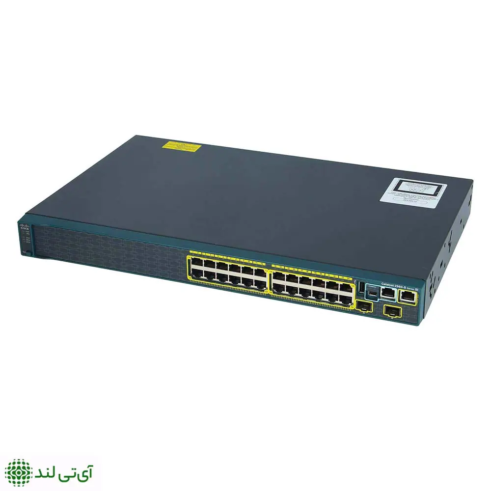 سوئیچ 24 پورت سیسکو مدل Cisco WS-C2960S-24TS-S - تصویر 5