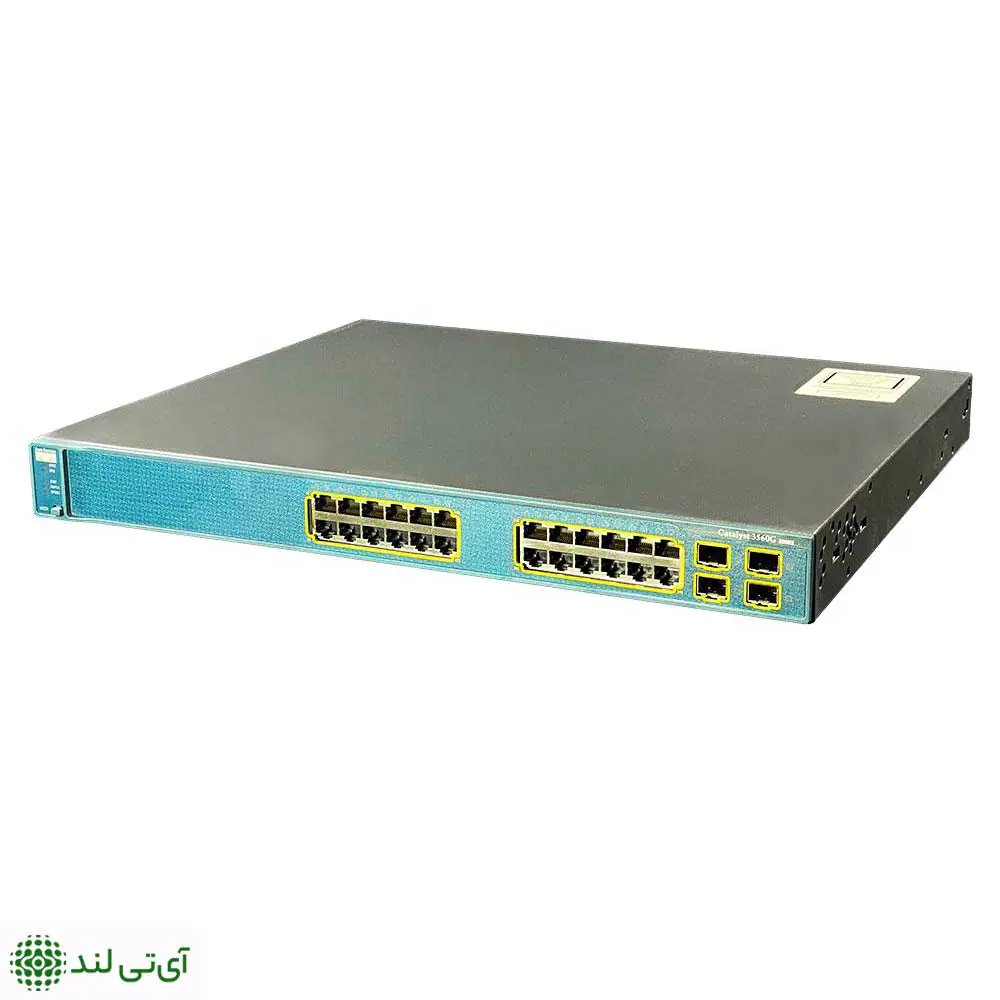 سوئیچ 24 پورت سیسکو مدل Cisco WS-C3560G-24TS-S - تصویر 4